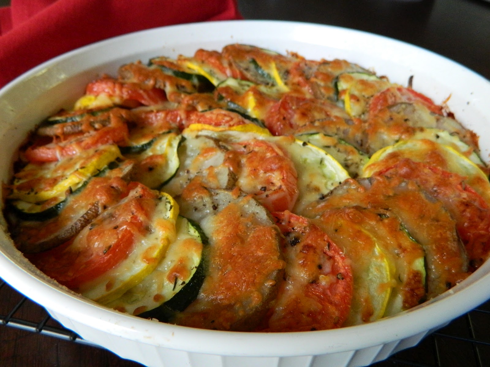 Sugar Spice and Spilled Milk: Vegetable Tian