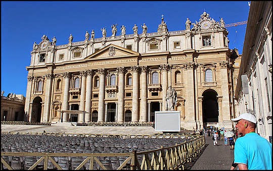 John Burke's a-Musings: A Morning Visit To The Vatican