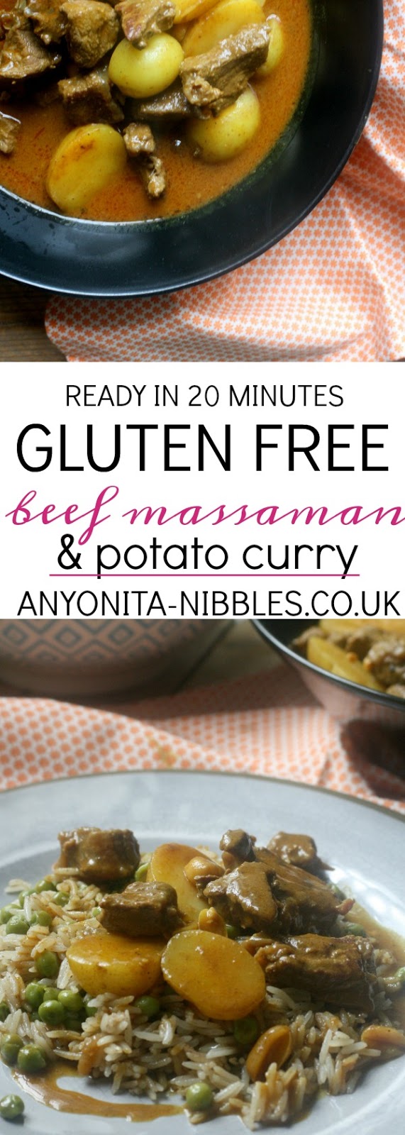 Anyonita Nibbles GlutenFree Recipes GlutenFree 20Minute Beef Massaman Curry