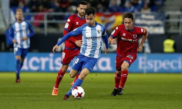 El Numancia elimina al Málaga de la Copa (1-1)