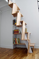 ideas de bibliotecas debajo de las escaleras