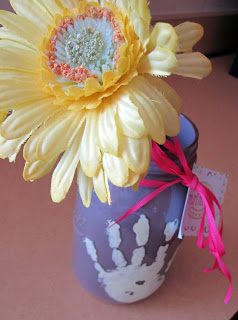 Mothers Day mason jar kids craft