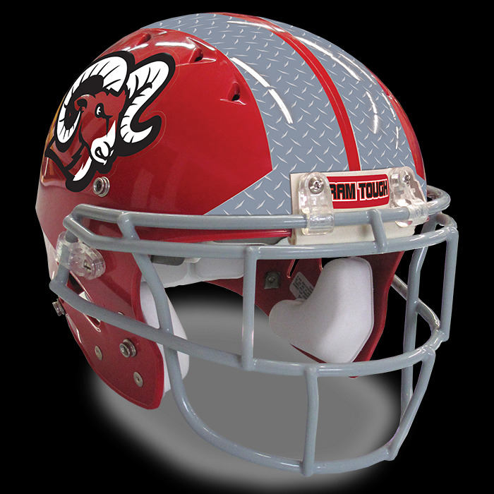 Football Helmet Style Youth football helmet stickers