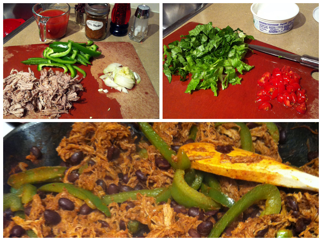 In the Kitchen with Reebs Mexican Pork and Rice Bowl