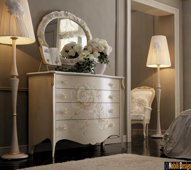 Mobila italiana clasica - Mobilier dormitor clasic | Paturi tapitate Italia