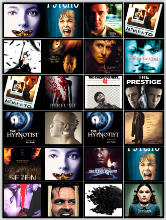 Psychological Thriller Movie List Psychological Thriller Movies - Gambaran