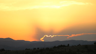The backlit cloud, zoomed in The backlit cloud, zoomed in