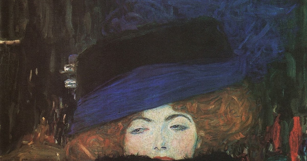 Enjoy Some Damn Fine Art Gustav Klimt Lady With Hat And Feather Boa Dame Mit Hut Und Federboa 1909 Private Collection Austria
