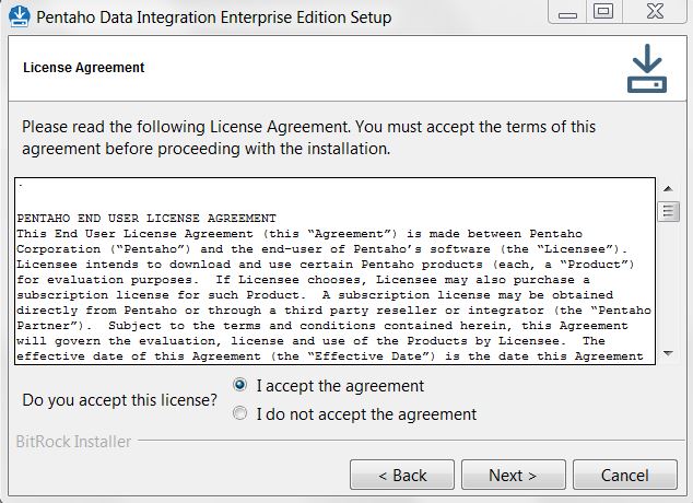 pentaho windows pentaho windows