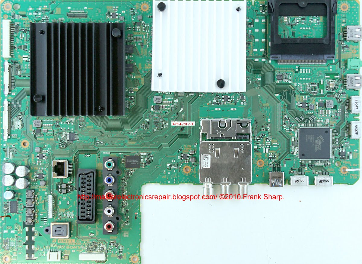 Master Electronics Repair ! REPAIR / SERVICING TV SONY KD55X8507C