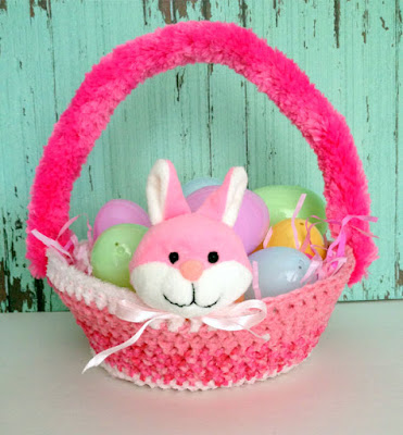 Crochet Easter basket 