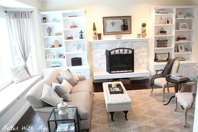 Living room before and after www.somuchbetterwithage.com Living room before and after www.somuchbetterwithage.com