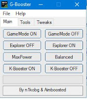 Gaming Performance / System Optimization / Useful Tweaks: Game-Booster