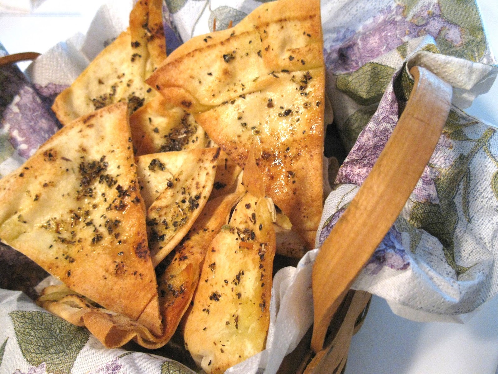 Ma cuisine...sans prétention Chips de Pita