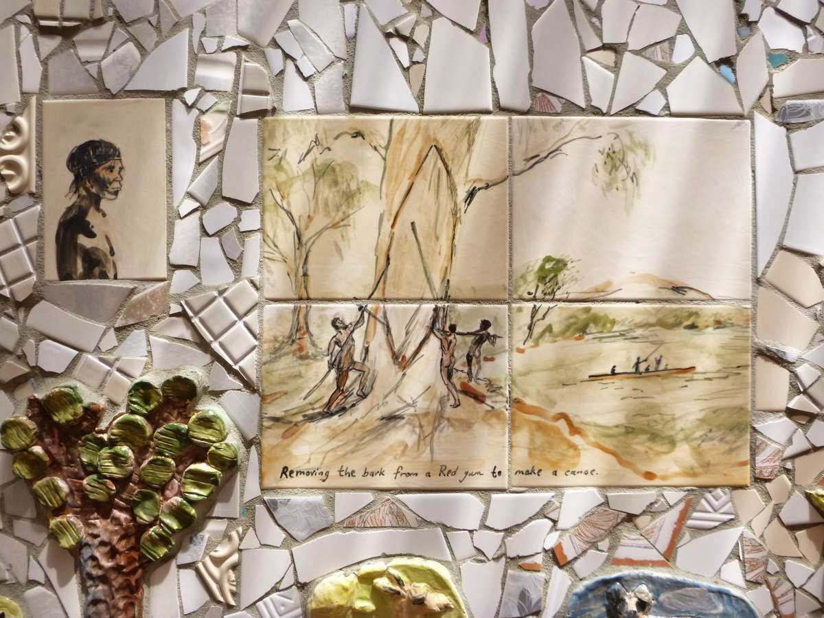 Deer Park History Mural