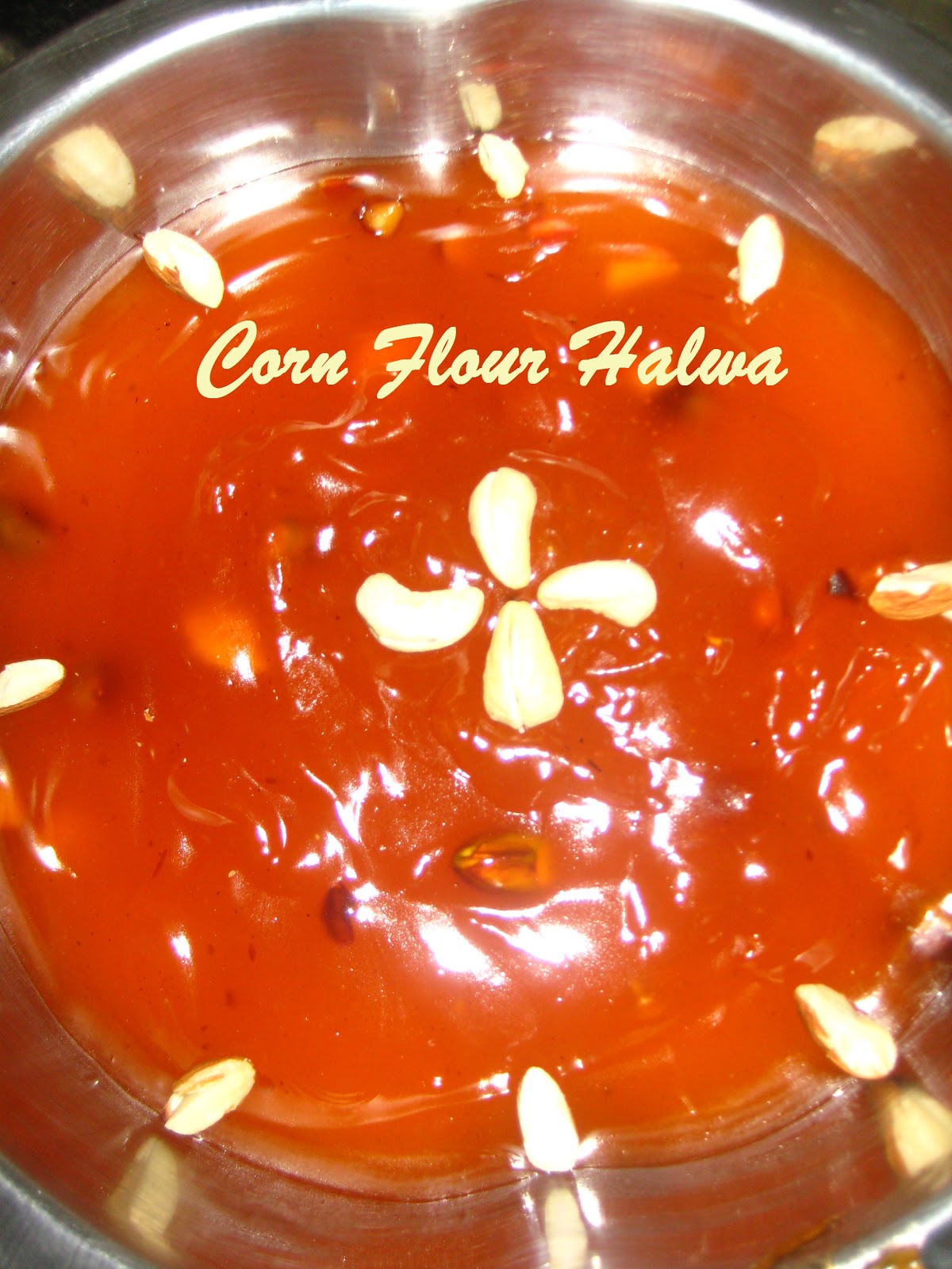 Nandy's Home Corn flour Halwa