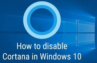Cara Mematikan Cortana di Windows 10