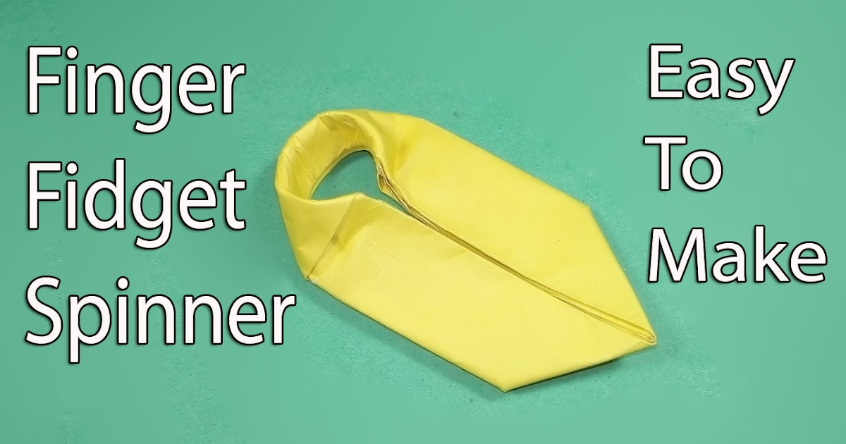 paper fidget spinners