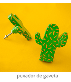puxador de gaveta de cacto | espanta-papão puxador de gaveta de cacto | espanta-papão