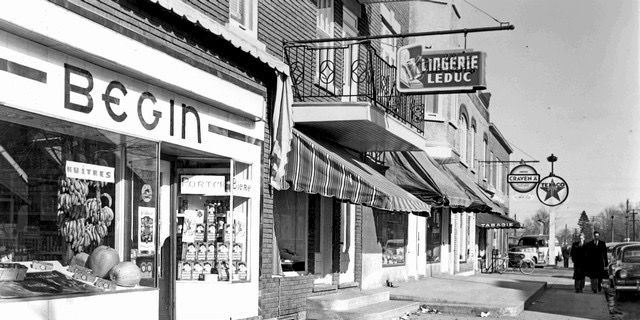 Chemin Sainte-Foy vers 1951