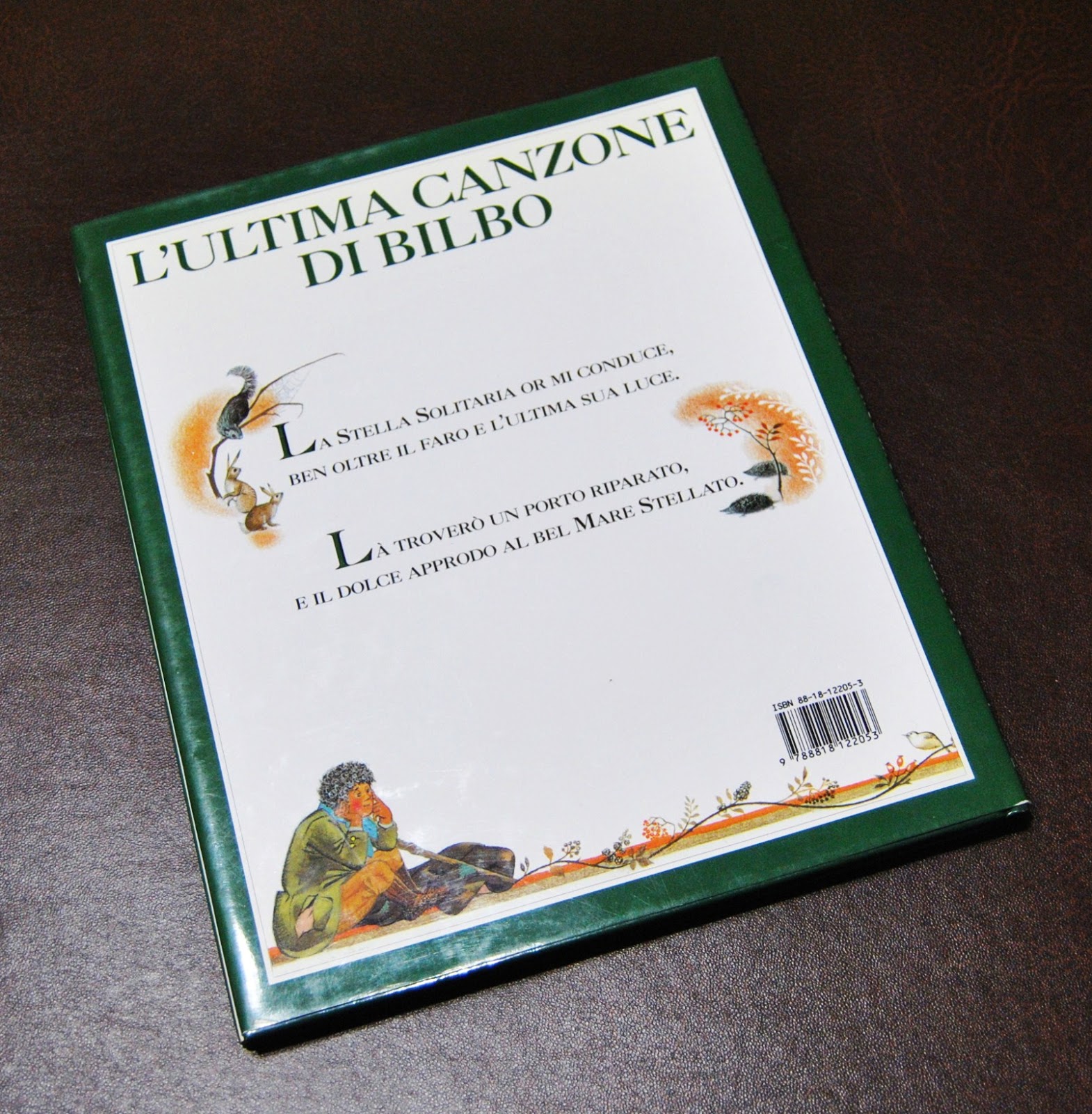 Tolkien collection L'Ultima Canzone di Bilbo, edizione Rusconi 1999