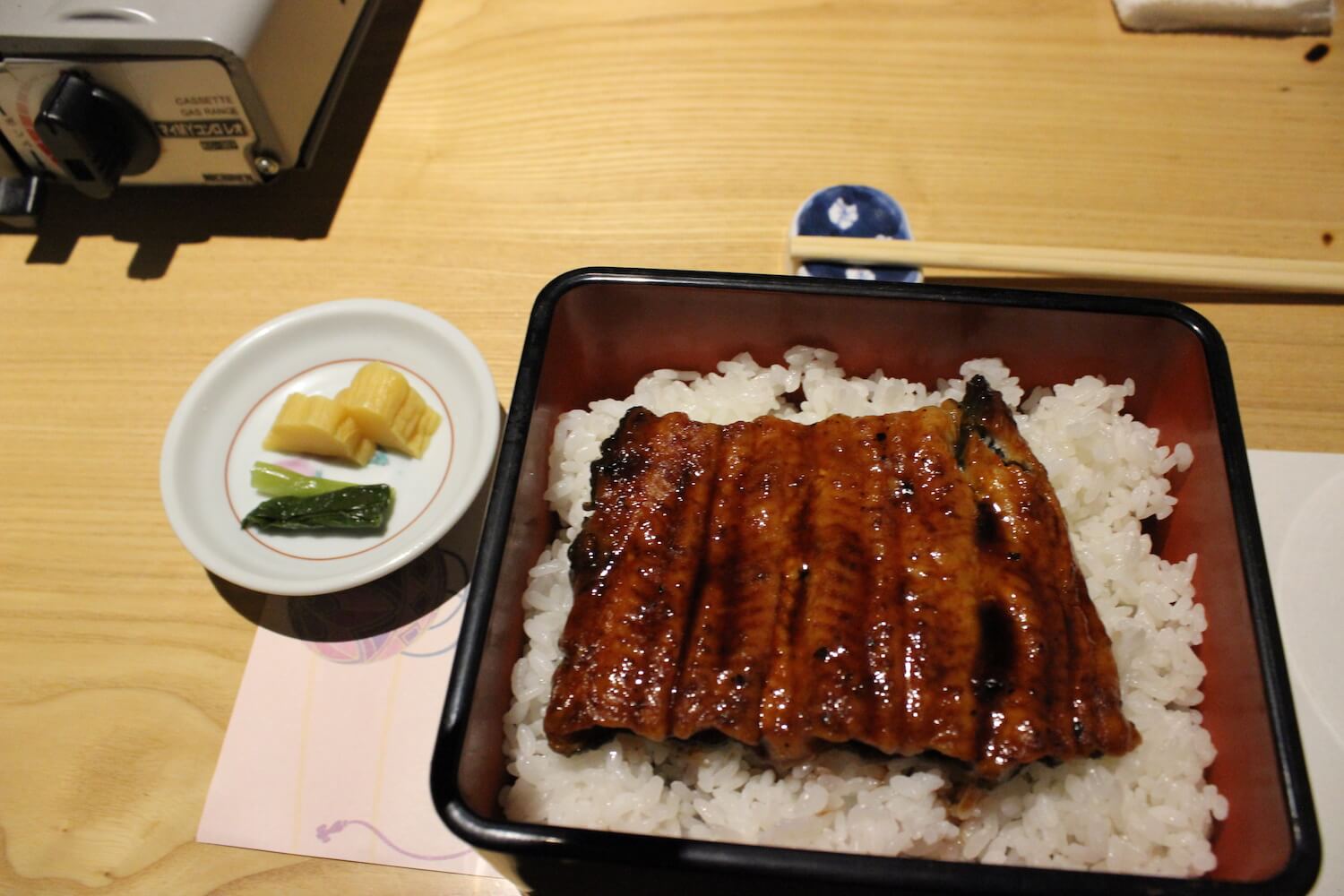 sapporo eel from an izakaya