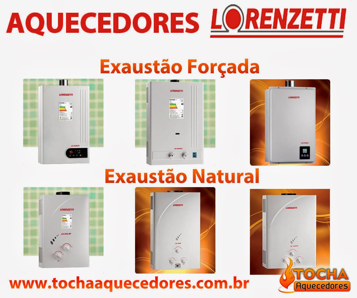 Aquecedores Lorenzetti Aquecedores Lorenzetti