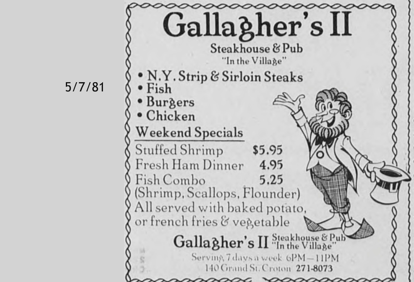 EverythingCroton THIS MONTH IN CROTONONHUDSON, MAY 1981