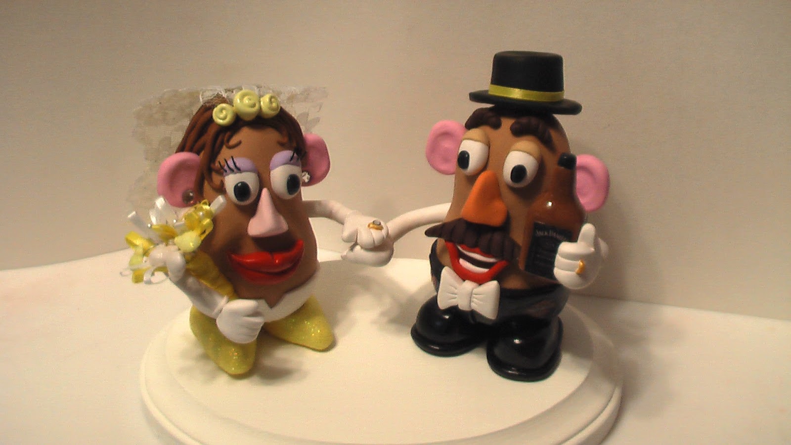 Sweet Perfections Cakes Mr. and Mrs. Potato Head Cake Topper Going