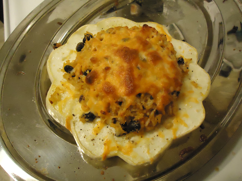 Small Purse, Big Garden Baked Flying Saucers Mexican Style!