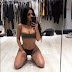 Kim Kardashian volvió a revolucionar las redes con una sexy selfie en ropa interior.