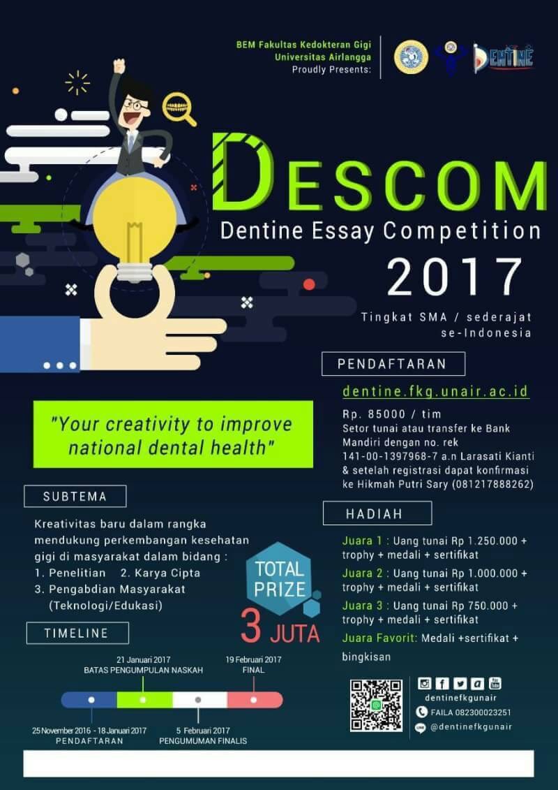 Kunci Jawaban Penyisihan 1 Olimpiade Kedokteran Gigi Depa