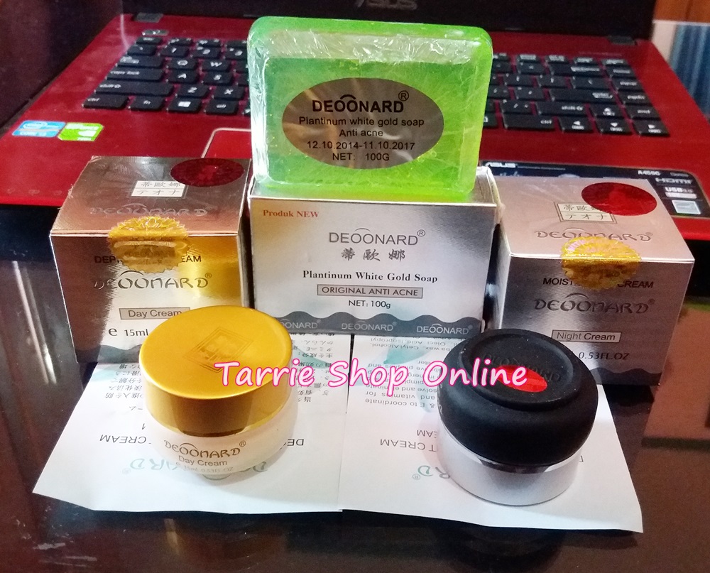 Paket Cream Deoonard Gold Silver Paket Cream Deoonard Gold Silver