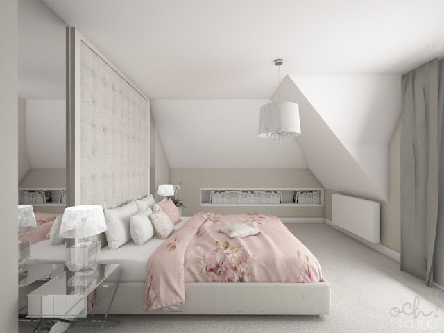 sypialnia na poddaszu w stylu shabby chic sypialnia na poddaszu w stylu shabby chic