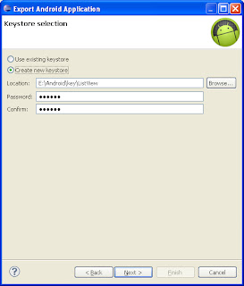 create android key 