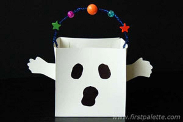 Halloween treat ghost craft bag ideas 16 best Halloween craft ideas for kids. Easy Halloween paper craft ideas for kids to make in school. Ghost Trick-or-Treat Bag for Halloween treat. Halloween easy to make crafts for fun. Halloween simple craft for age 4-5 years. Halloween craft for party decoration. Spooky decoration for Halloween night party. Cute ghost treat bag craft for Halloween 2018. Easy paper craft ideas for kids. Simple scary Halloween décor ideas.