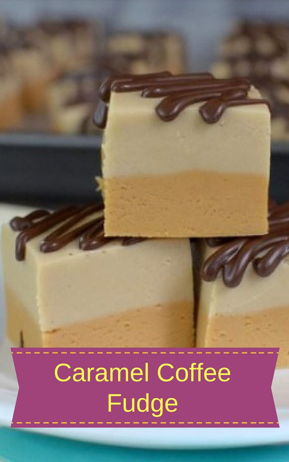 Caramel Coffee Fudge christmas dessert