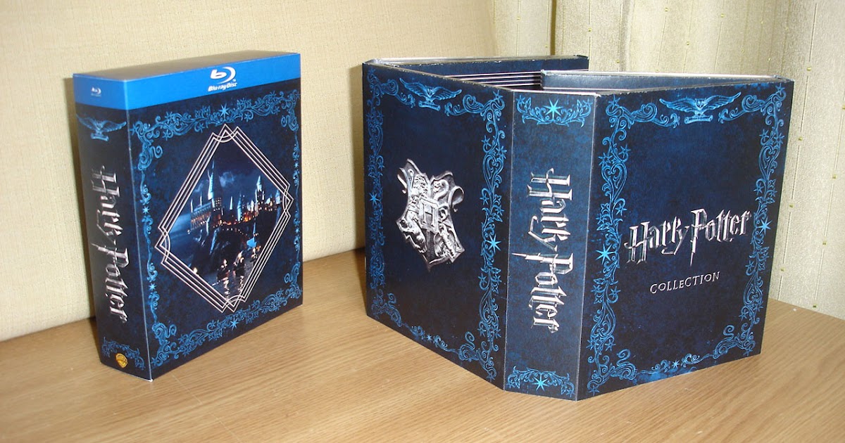 Digipack tervezet HARRY POTTER THE COMPLETE COLLECTION (BD digipack)