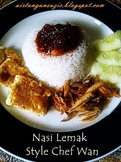 Suzie's Kitchen: Nasi Lemak Style Chef Wan