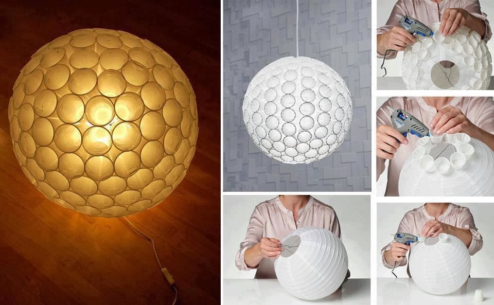 DECOCLAJE IDEAS PARA LÁMPARAS CASERAS