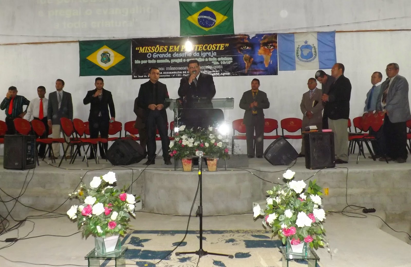Missões em Pentecoste 1º CULTO DE MISSÕES de 2015 na Assembleia de Deus (templocentral) em