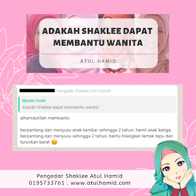 ADAKAH SHAKLEE DAPAT MEMBANTU WANITA?