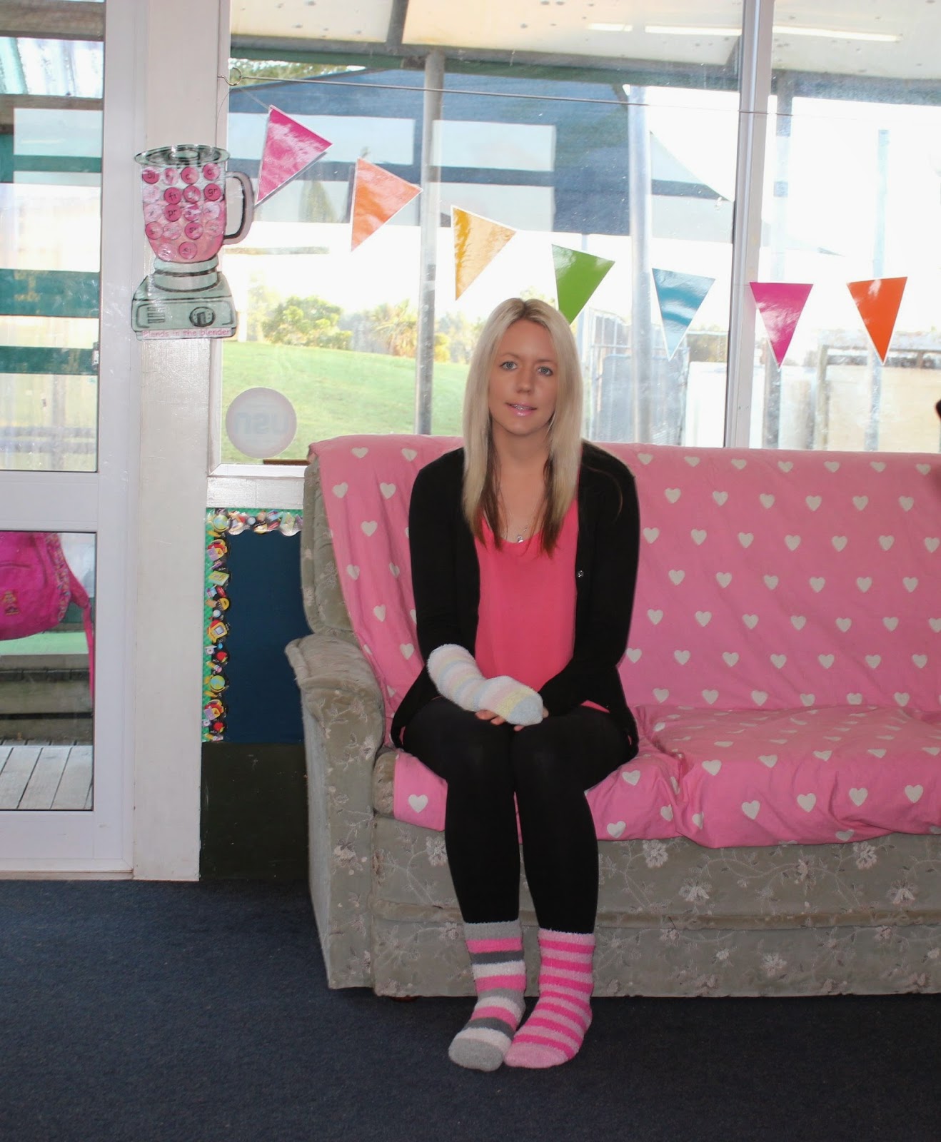 Room 8's Adventures Lots of Socks Day!!