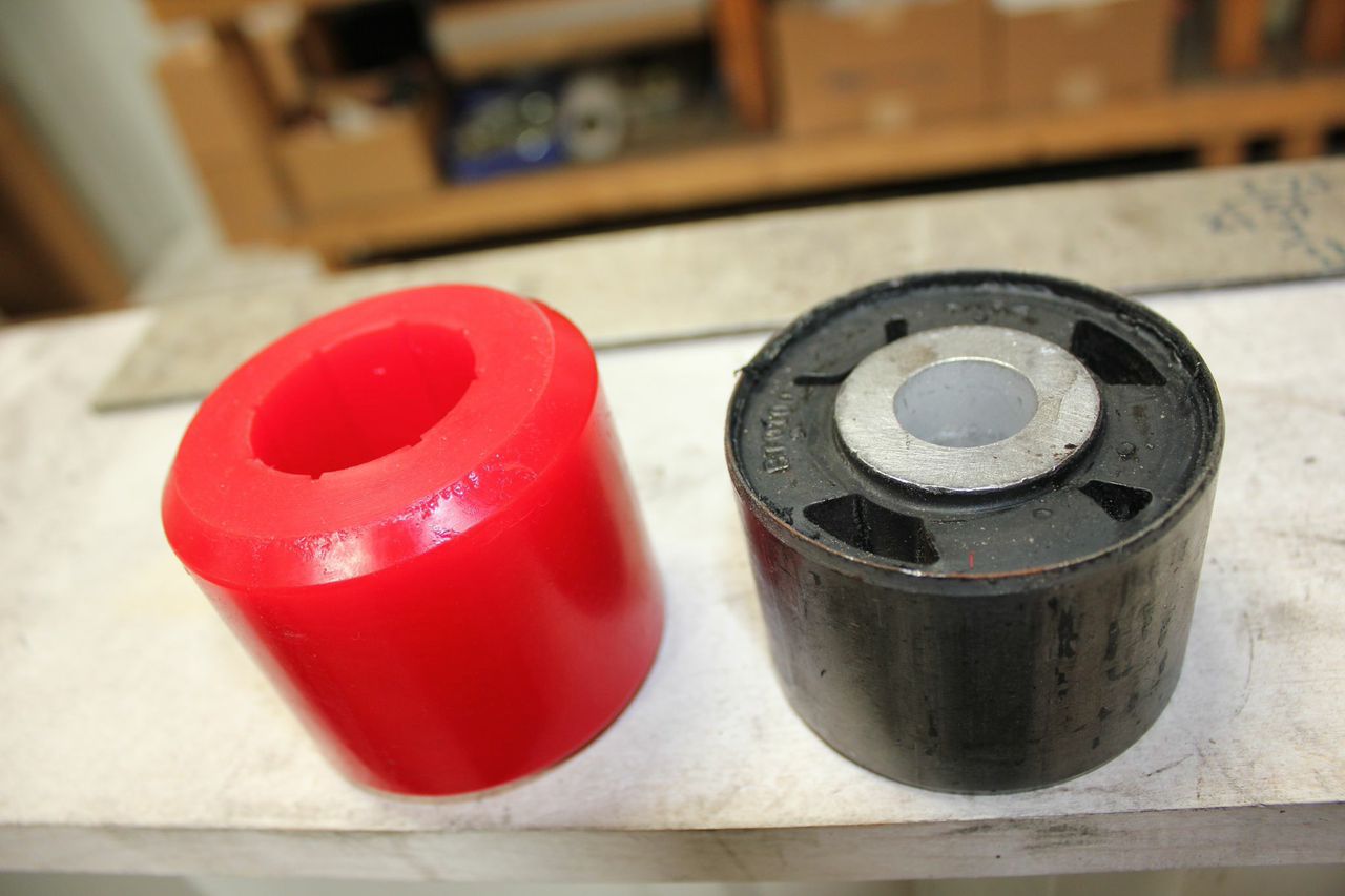 PERFORMANCE SUSPENSION TECHNOLOGY Replace the Strut Rod Bushings The