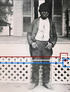 Liberia emancipation from slavery. Former slave at Live Oak Plantation Leon County, Florida