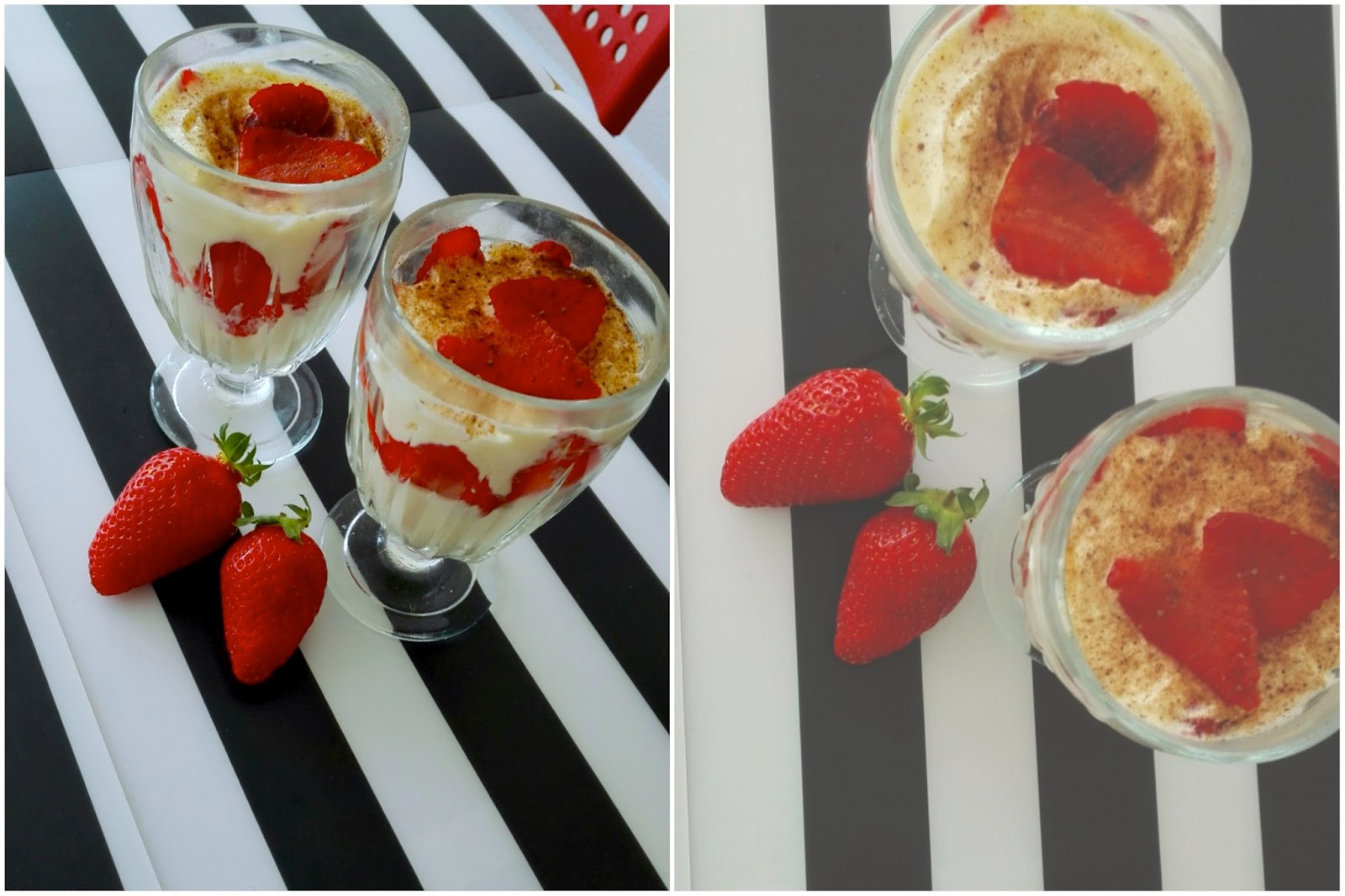 Simply pebs: Crema di Fragola- Mascarponecreme wie im Vapiano