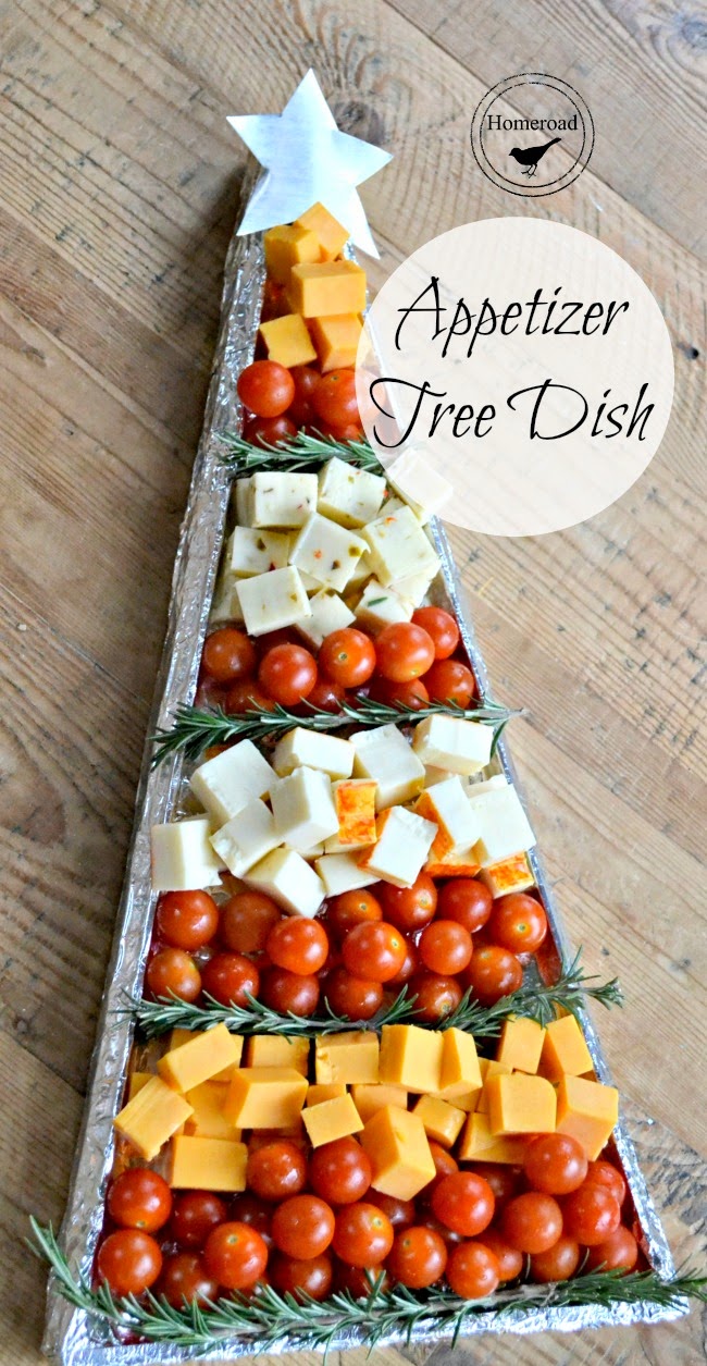 Christmas Appetizer Tree DIY Tray Homeroad