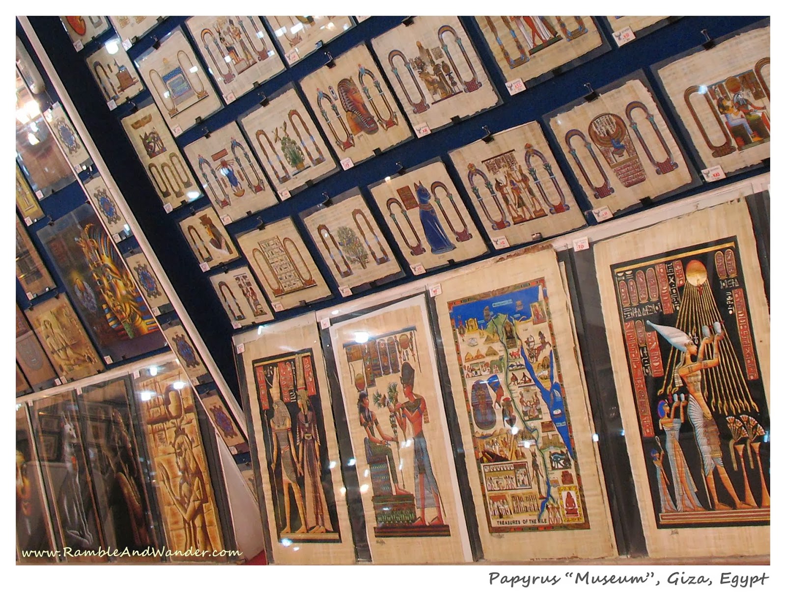 Papyrus "Museum", Cairo, Egypt | www.rambleandwander.com