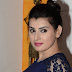 Telugu Hot Model Archana Stills In Blue Dress