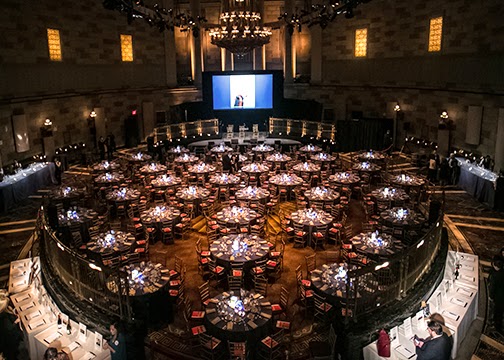 ILLUMINATED CENTERPIECES FOR NON-PROFIT GALA; GOOD SHEPHERD SERVICES ANNUAL BENEFIT AT GOTHAM HALL; AT GOTHAM HALL; 